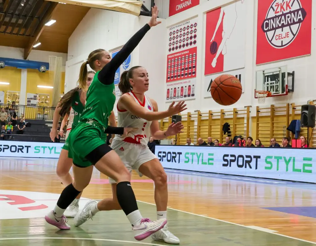 Utrinek s tekme Cinkarna Celje – KP Brno.