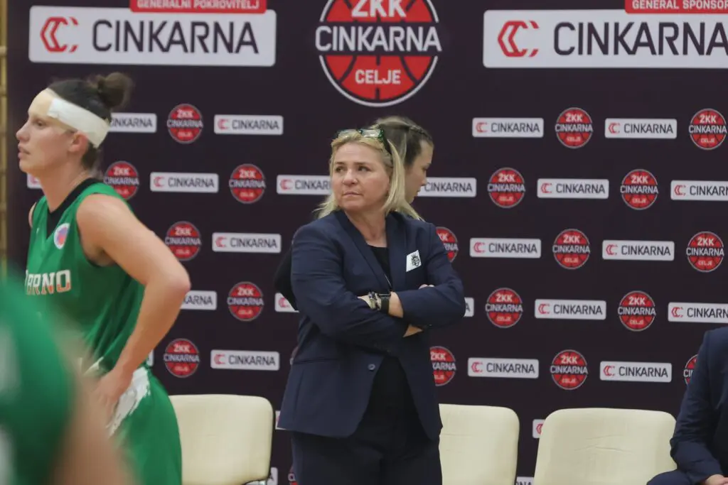 Utrinek s tekme Cinkarna Celje – KP Brno.