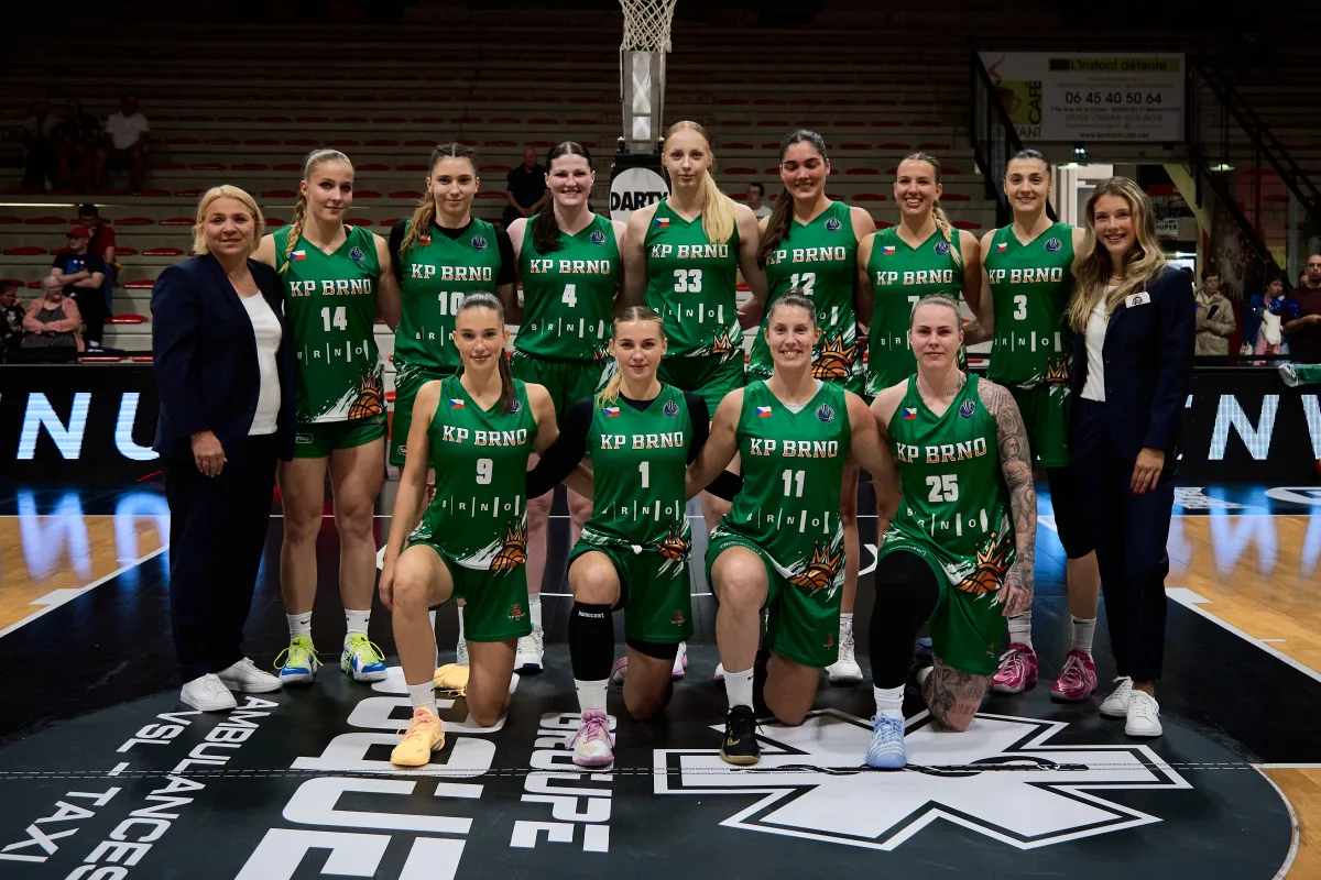 TRETJI TEKMEC CELJANK V EVROPSKEM POKALU JE ČEŠKI KP BRNO